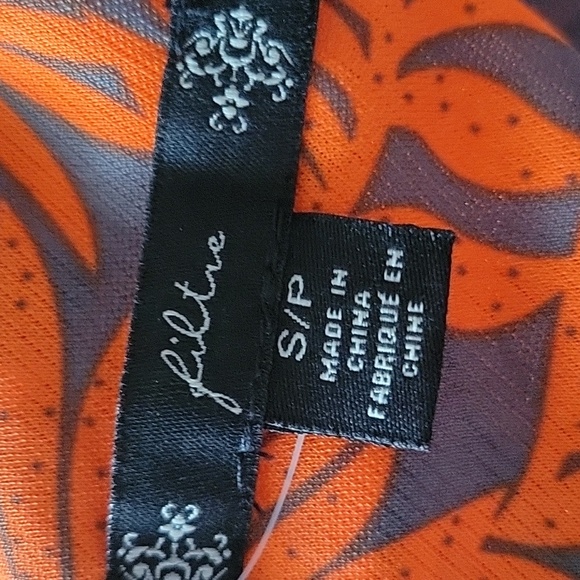 Anthropolgie S Orange Tropical Femme Print Maxi Long Wrap Flutter Kimono Dress - Picture 10 of 16